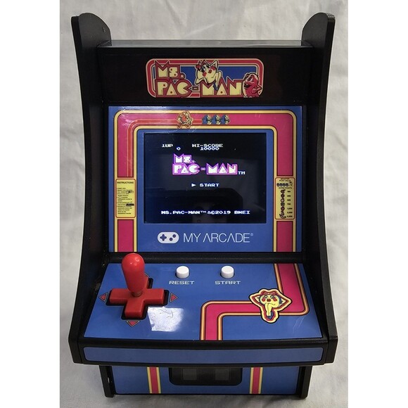 7" My Arcade Ms. Pac-Man Micro Player Retro Arcade Miniature Collectible Retro - Picture 12 of 13